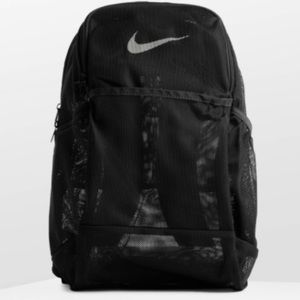Nike Brasile Black Mesh Backpack (new w/o tag)